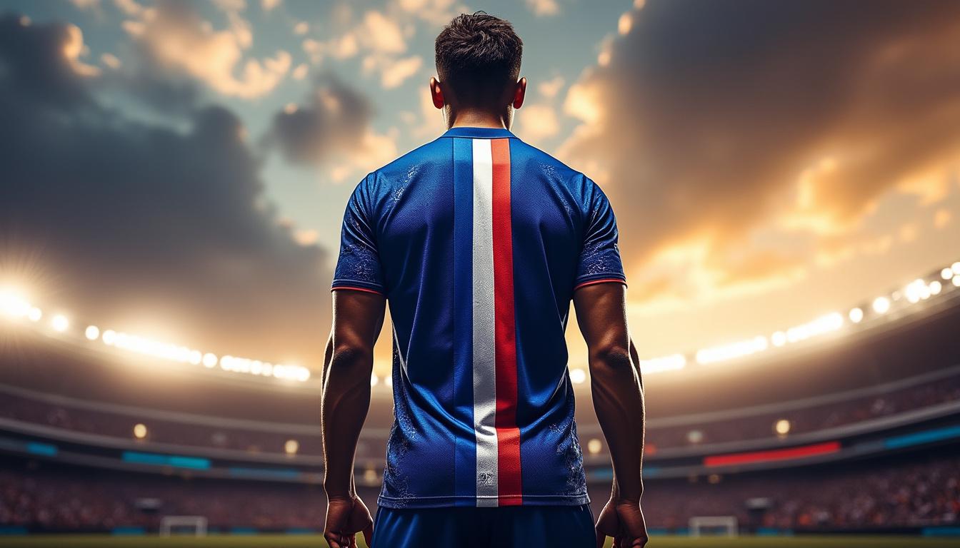 le maillot de la france pour la coupe du monde au japon: style iconique, confort et tailles pour tous. indispensable pour les supporters. commandez maintenant.