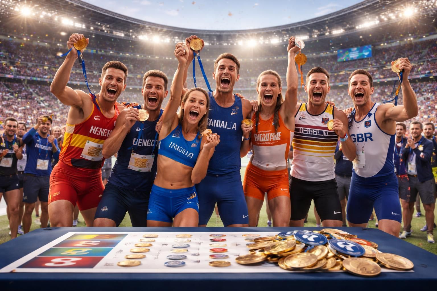 découvrez une analyse complète du tableau des médailles du championnat d'europe d'athlétisme, mettant en lumière les performances attendues et les surprises marquantes.