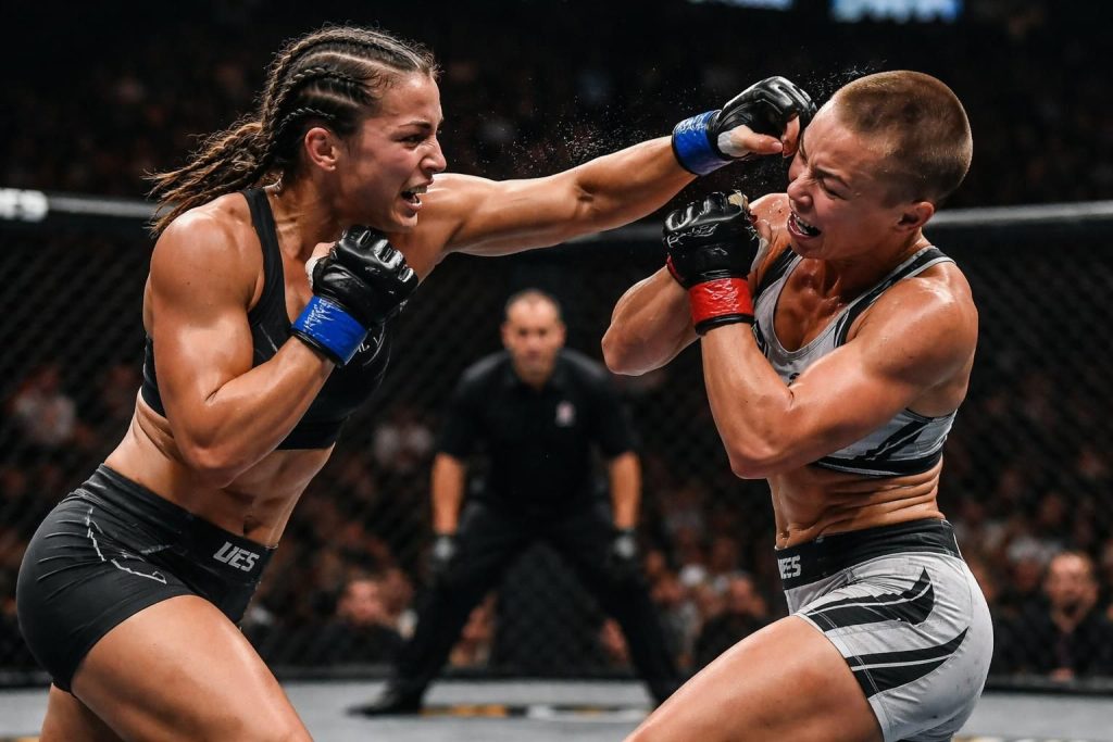 revivez les moments clés de l'ufc fight night : barber vs namajunas, un combat intense à ne pas manquer pour tous les fans de mma.