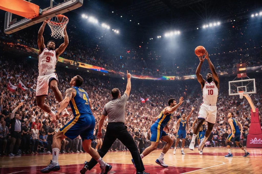 découvrez les moments les plus marquants et les scores mémorables du tournoi de basketball aux jeux olympiques de los angeles.