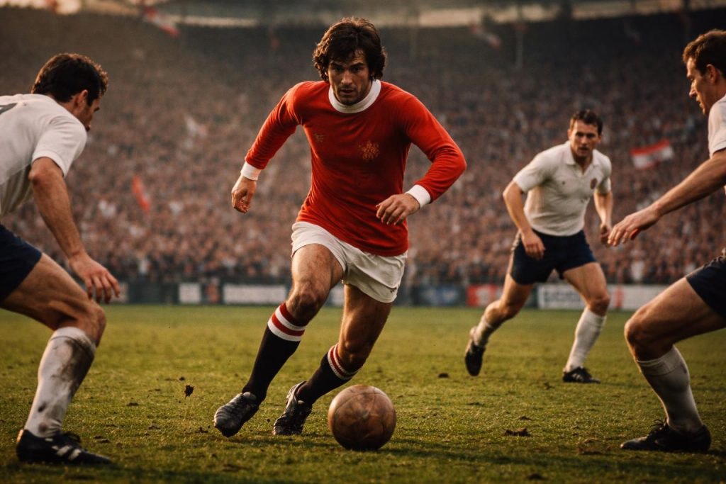 revivez les moments légendaires des plus beaux matchs de george best, icône du football, et découvrez ses exploits inoubliables sur le terrain.